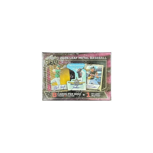 2026 Leaf Metal Baseball Hobby Box
