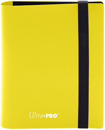 Ultra Pro Binder Pro Eclipse 4pkt Lemon Yellow