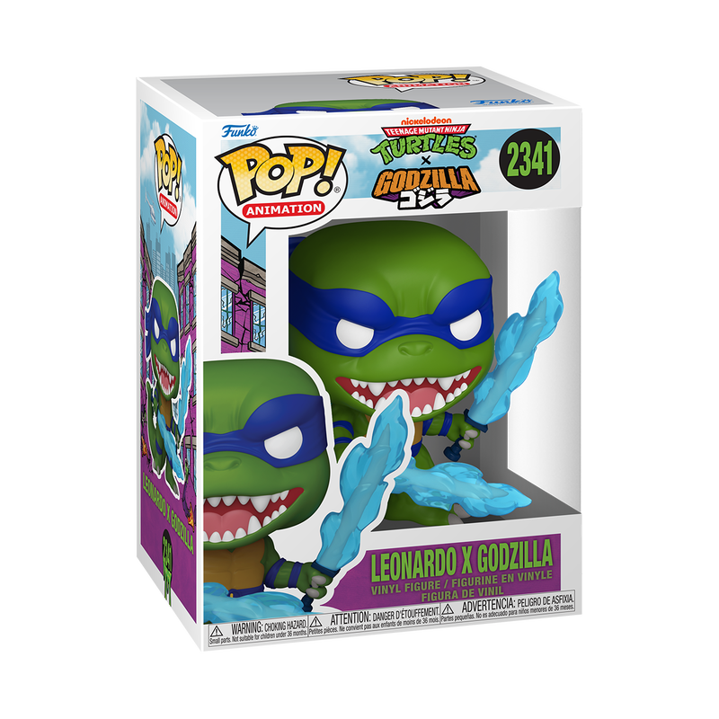 TMNT X Godzilla Assorted Funko Pops