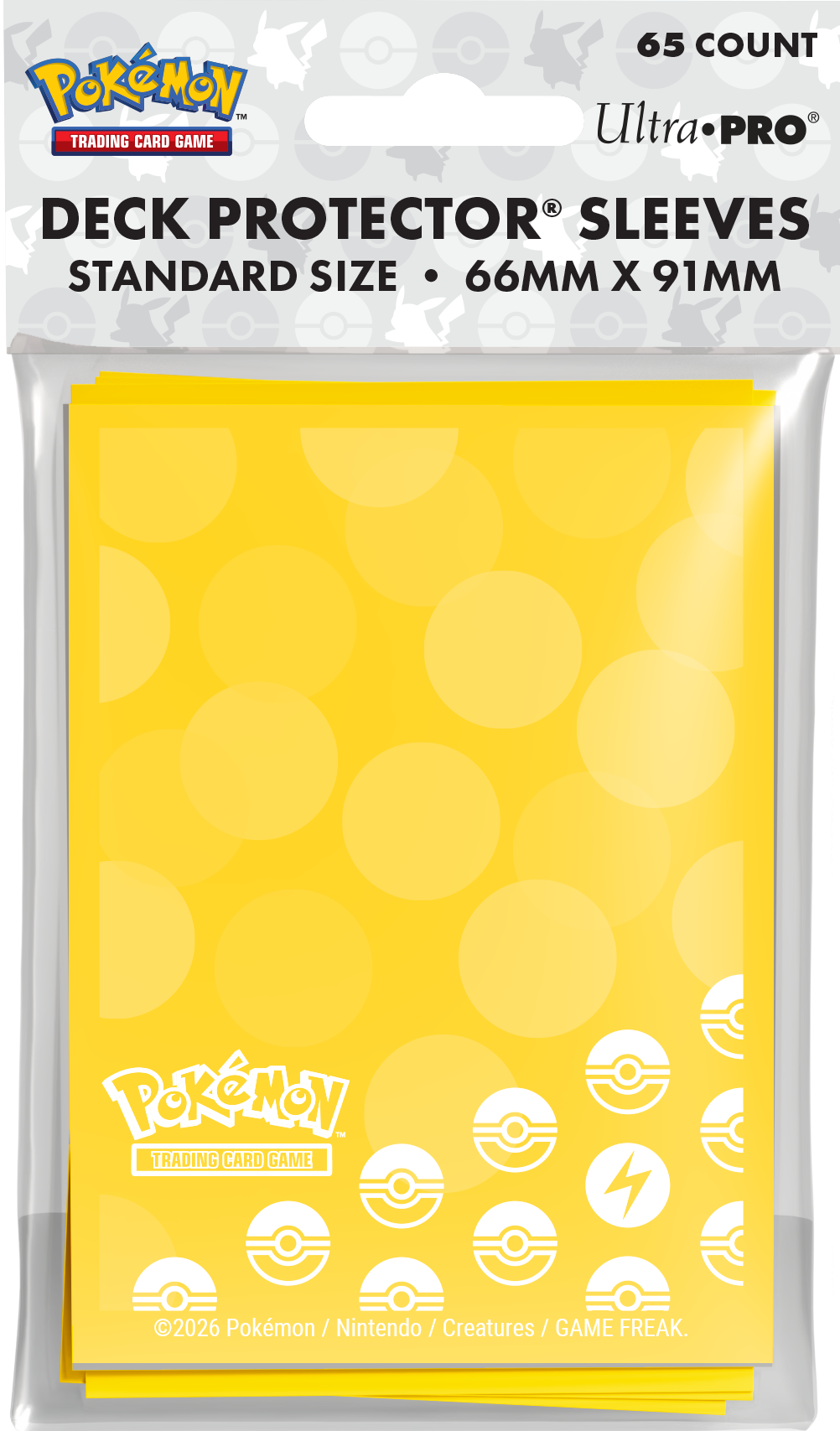 Ultra Pro Deck Protector Pokemon Energy Type Sleeves(65 count)