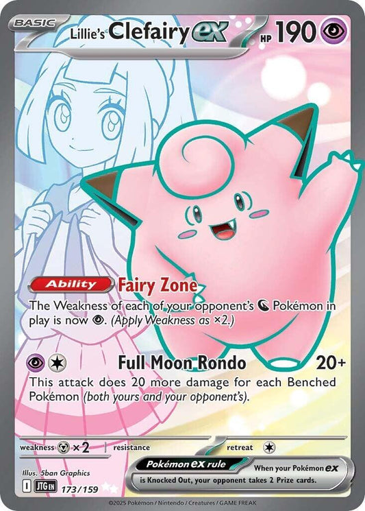 #173 Journey Together- Lillie's Clefairy Ex