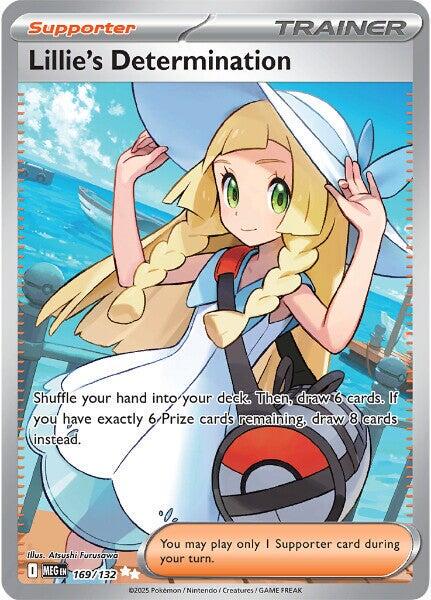 #169 Mega Evolutions- Lillie's Determination