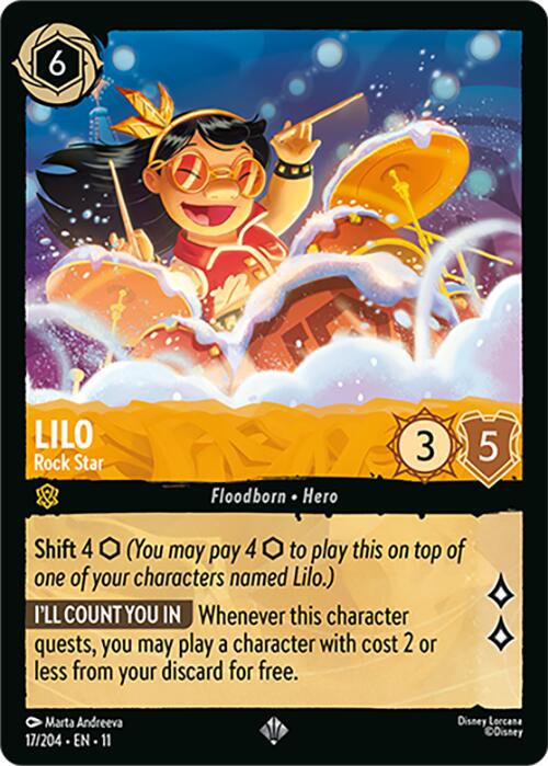 #17 Winterspell- Lilo: Rock Star