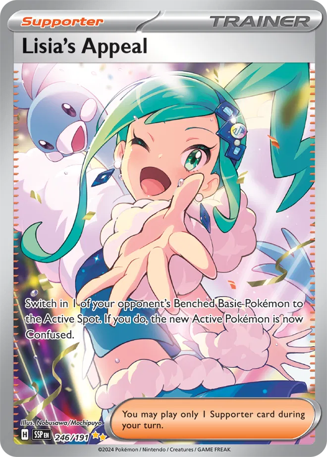 #246 Surging Sparks- Lisia's Appeal