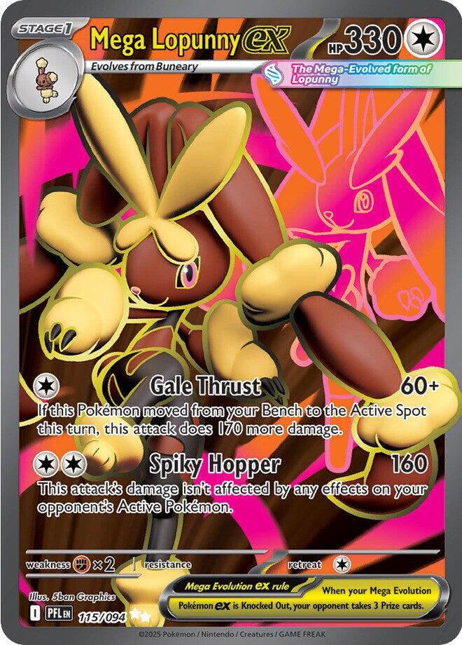 #115 Phantasmal Flames- Mega Lopunny EX