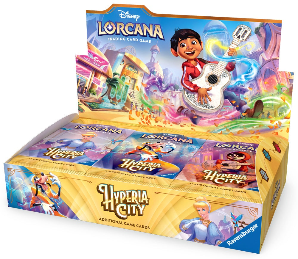 Lorcana Set 14 Hyperia City Boosters