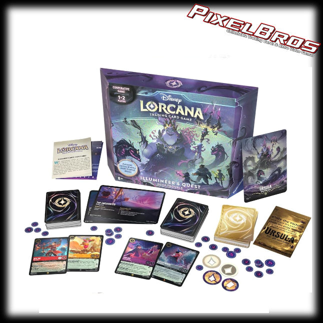 Disney Lorcana Deep Trouble Illumineers Quest