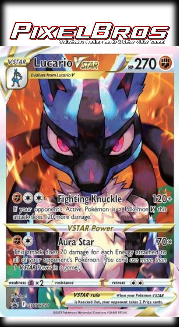#SWSH291 Sword & Shield Promos- Lucario Vstar (Sealed)