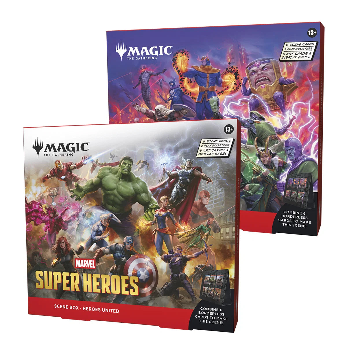 Magic the Gathering: Marvel Super Heroes Scene Box Set of 2