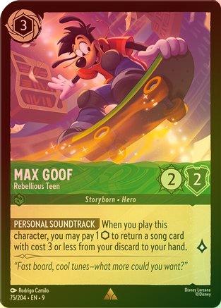 #75 Fabled- Max Goof: Rebellious Teen (Foil)