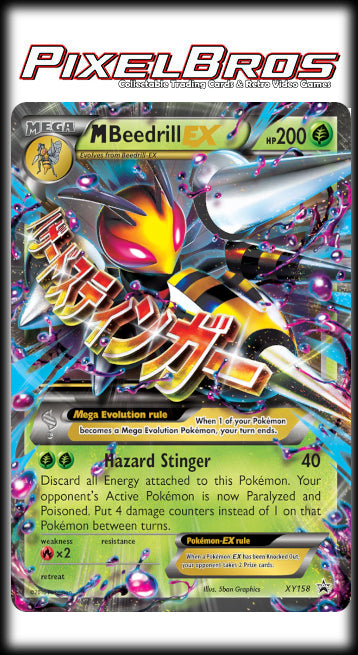 #XY158 XY Promos- M Beedrill EX(HP)