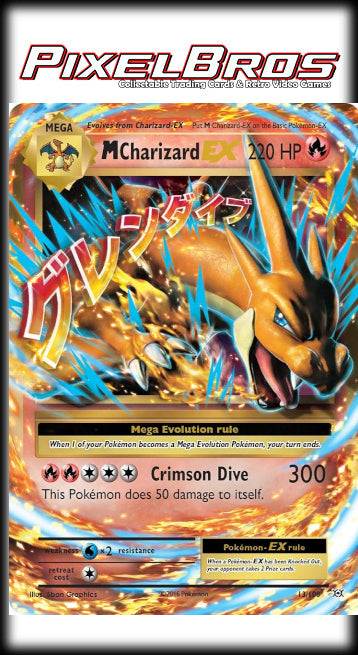 #13 Evolutions - M Charizard EX