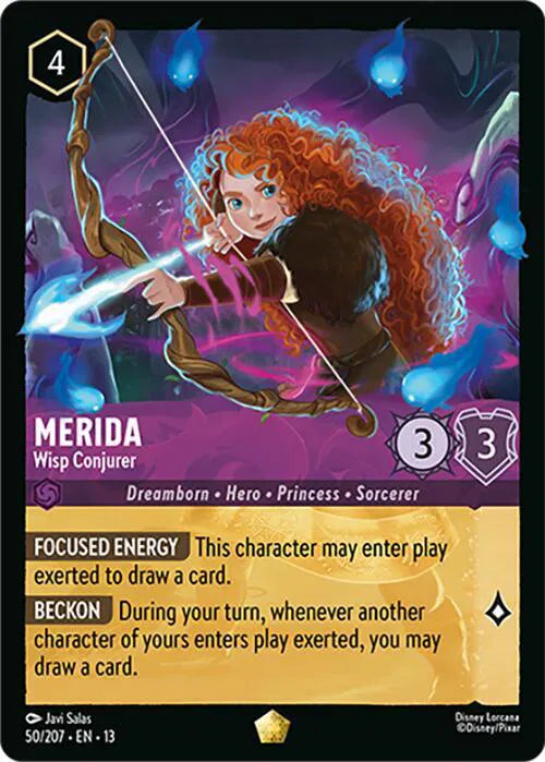 #50 Attack of the Vine- Merida: Wisp Conjurer (Legendary) (non-holo)
