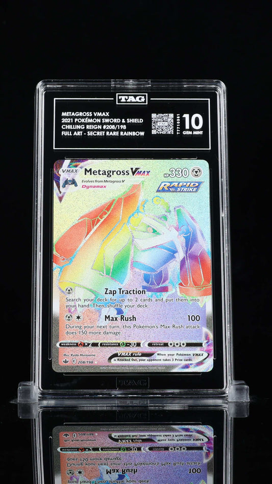 Metagross Vmax- #208 Chilling Reign- TAG 10