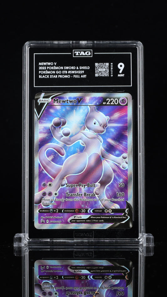 Mewtwo V- #SWSH Promo 229- TAG 9