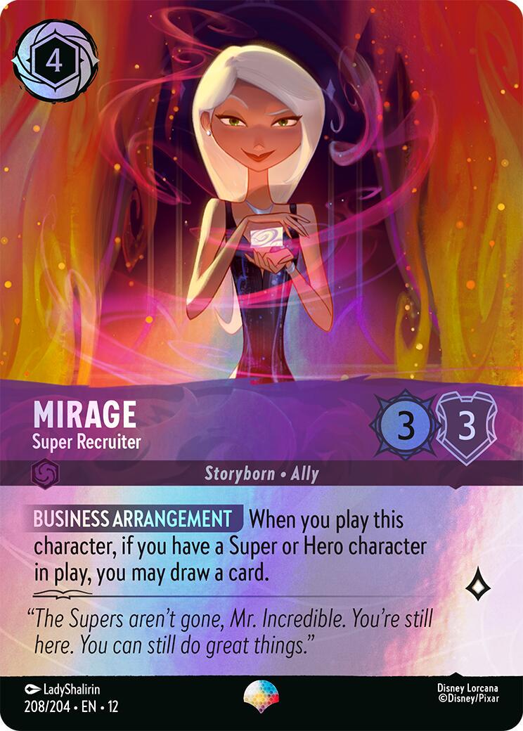 #208 Wilds Unknown- Mirage: Super Recruiter (Epic)(Foil)