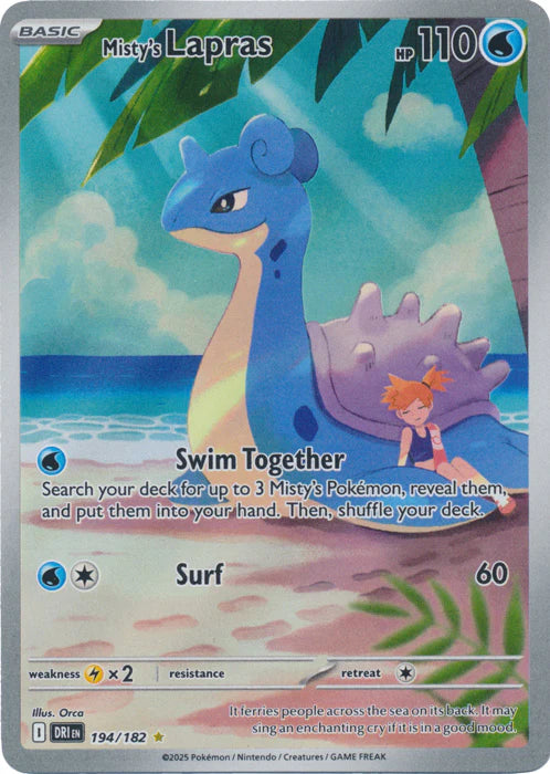 #194 Destined Rivals- Misty's Lapras