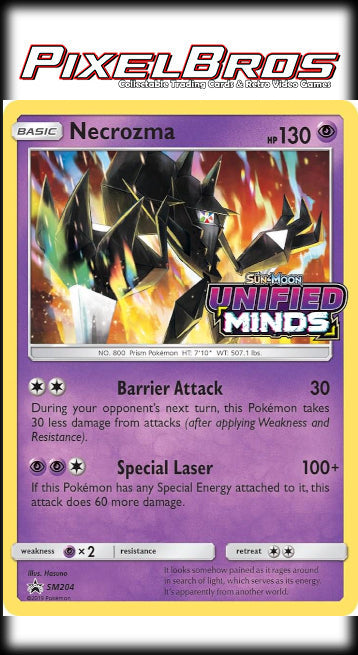 #SM204 Sun & Moon Promos- Necrozma (HOLO)