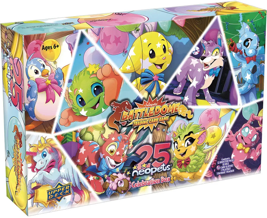 Neopets 25th Anniversary Celebration Box BattleDome Trading Card Game