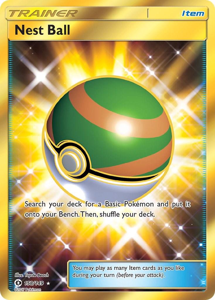 #158 Sun & Moon Base Set- Nest Ball