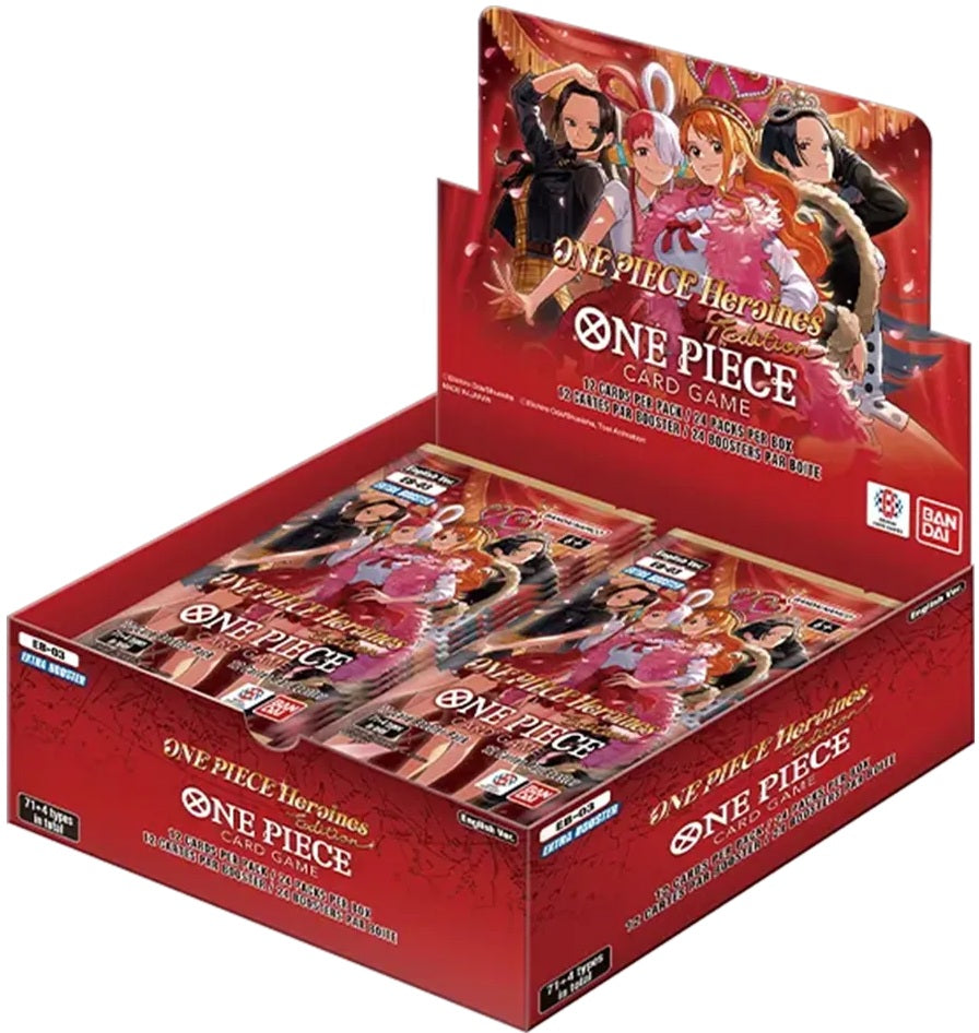 One Piece CG Extra Booster EB-03 Heroines Edition Booster Pack