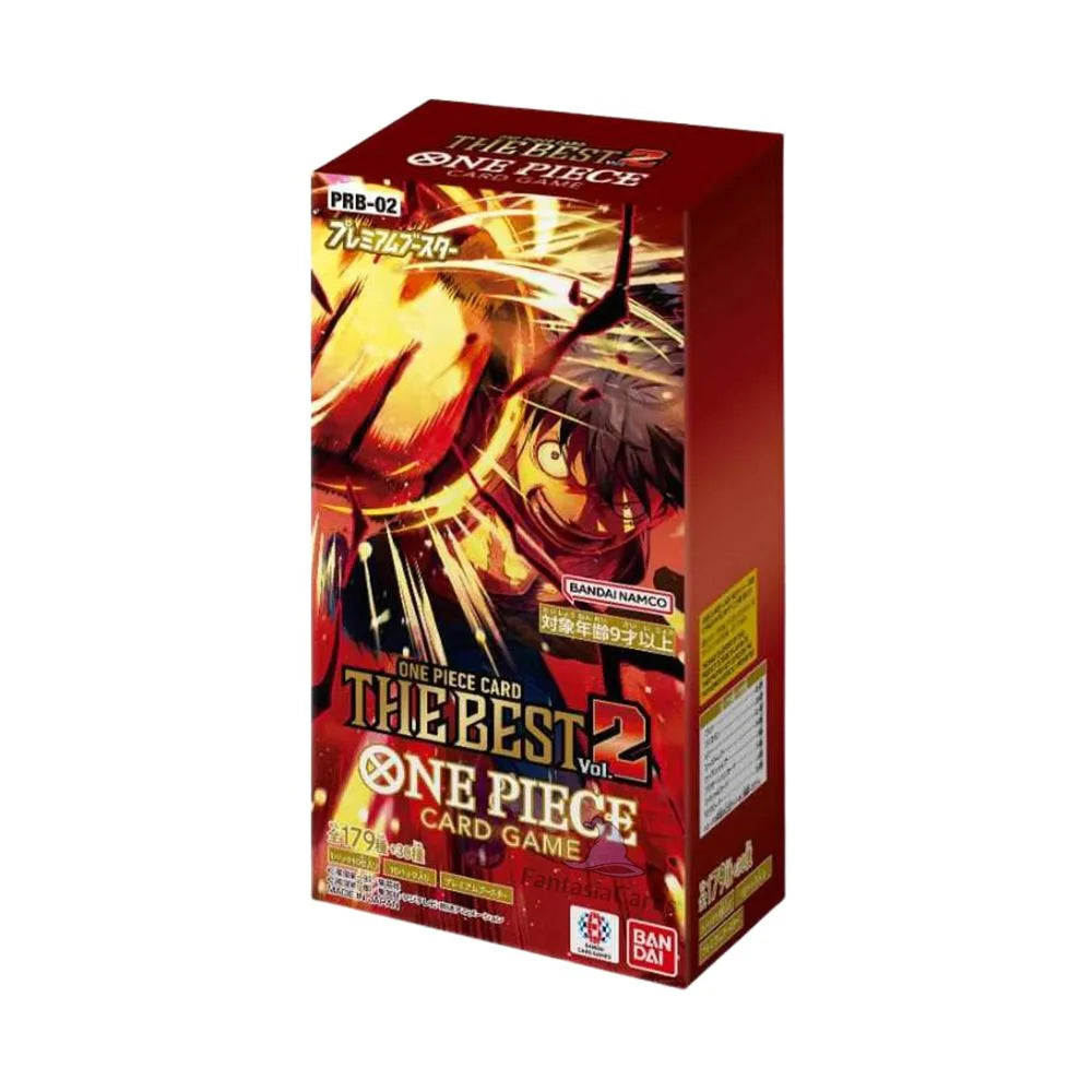 One Piece Japanese- PRB-02 The Best of Volume 2 Premium Japanese Booster