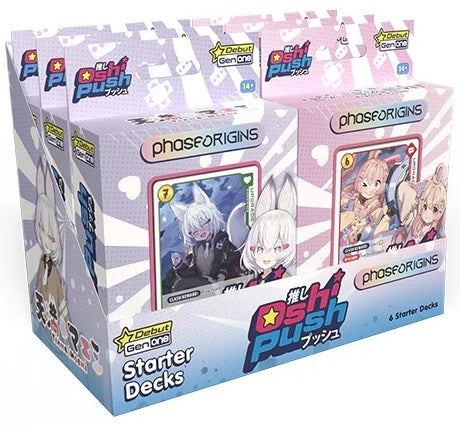 OSHI PUSH: THE VTUBER CARD GEN ONE STARTER DECK