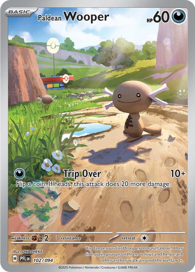 #102 Phantasmal Flames- Paldean Wooper