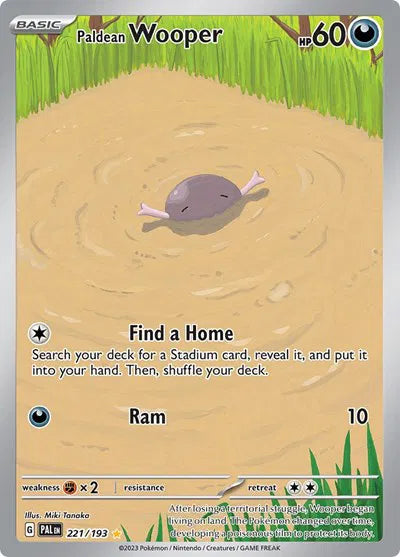 #221 Paldea Evolved- Paldean Wooper