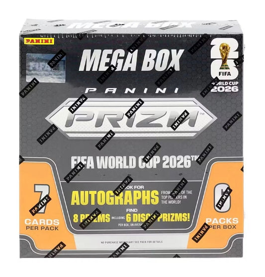2026 Panini Prizm World Cup Soccer  Mega Box