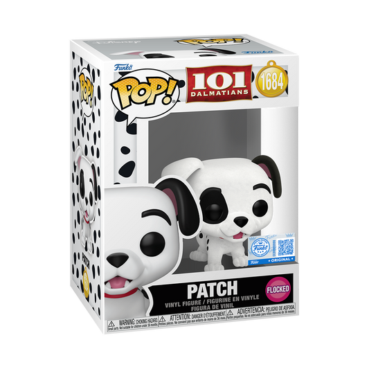 #1684 101 Dalmatians Patch (Flocked) Funko Pop