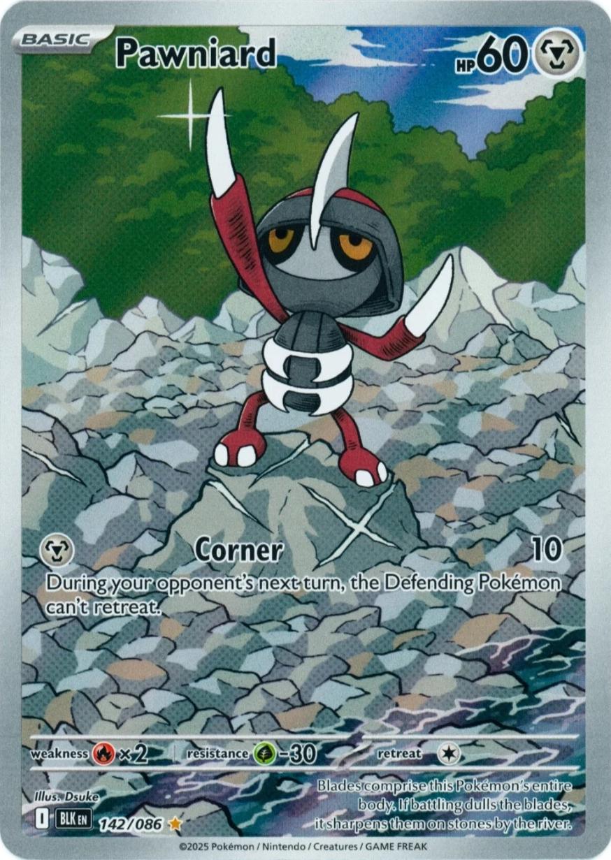 #142 Black Bolt- Pawniard