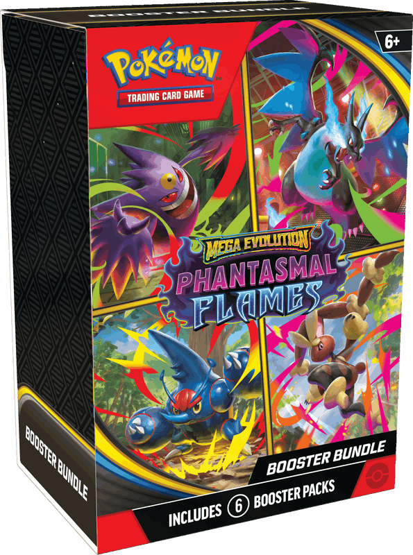 Pokemon Phantasmal Flames Booster Bundle *Releases Nov. 14/2025.*