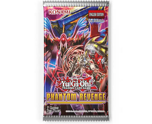 Yu-Gi-Oh Phantom Revenge 1st Edition Sealed Booster Pack
