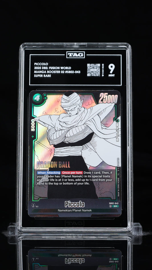 Piccolo #SB02-043- DBS: Fusion World Manga Booster 2- TAG 9
