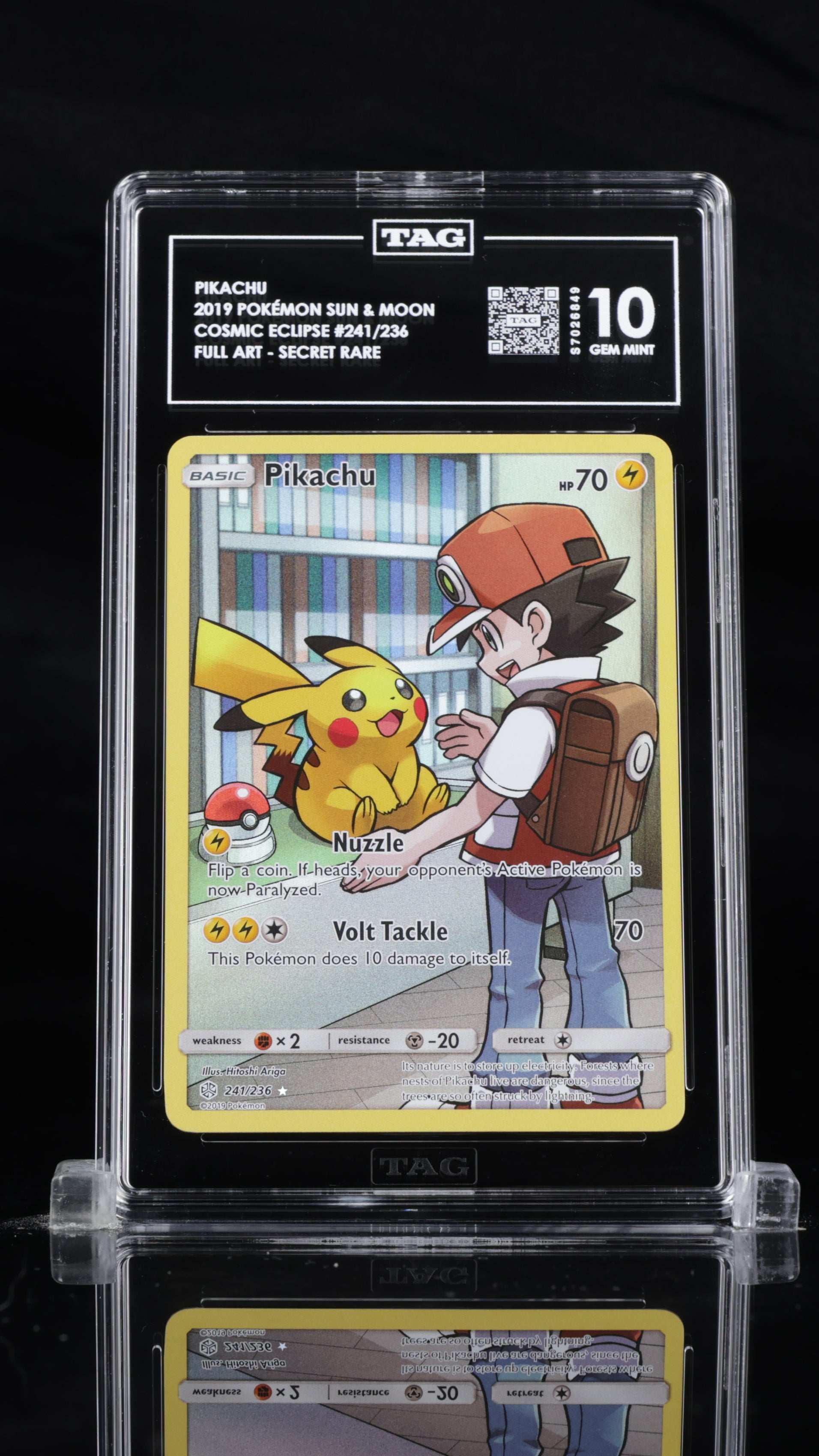 Pikachu- #241 Cosmic Eclipse-Tag 10