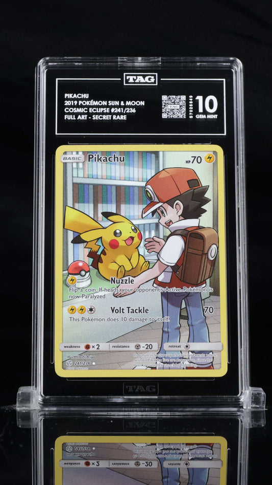 Pikachu- #241 Cosmic Eclipse-Tag 10