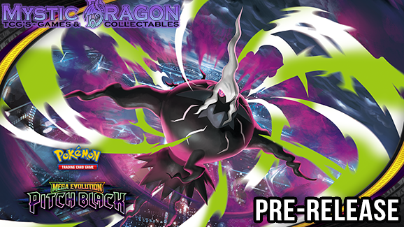 Pokemon Pitch Black Pre-Release Saturday July 4th @ 1 PM