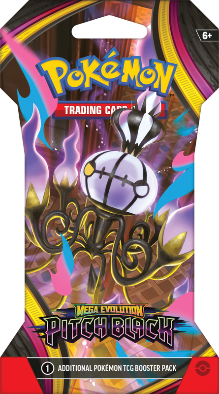 Pokemon Pitch Black Sleeved Booster Pack