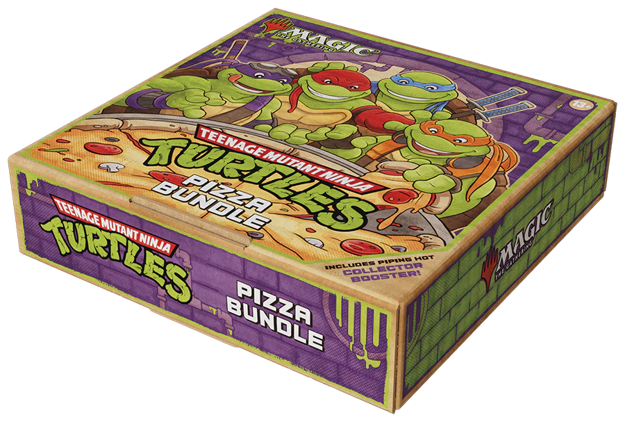 Magic the Gathering Teenage Mutant Ninja Turtles Pizza Bundle
