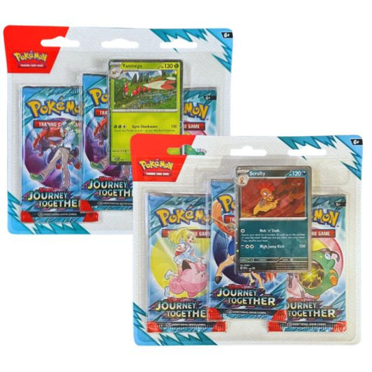 Pokemon - Scarlet & Violet - Journey Together - 3 Pack Blister