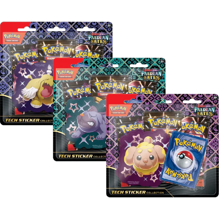 Scarlet & Violet - Paldean Fates - Tech Sticker Collection