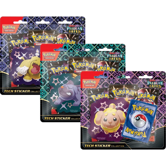 Scarlet & Violet - Paldean Fates - Tech Sticker Collection