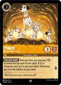 #19 Into the Inklands- Pongo: Determined Father (Foil)