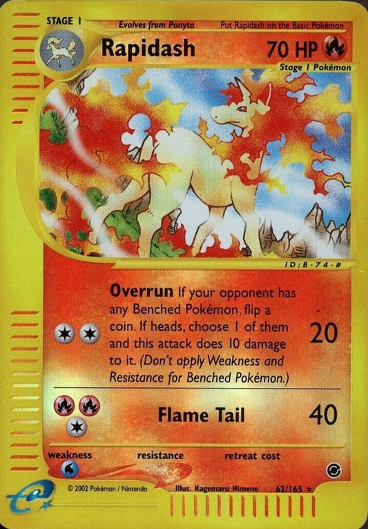 #62 Expedition-Rapidash Reverse Holo (LP)