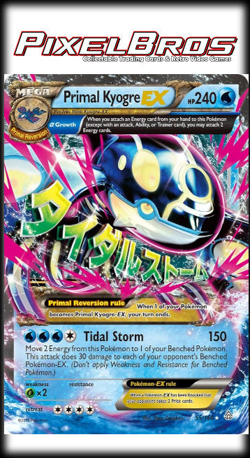 #55 Primal Clash- Primal Kyogre EX (HP)