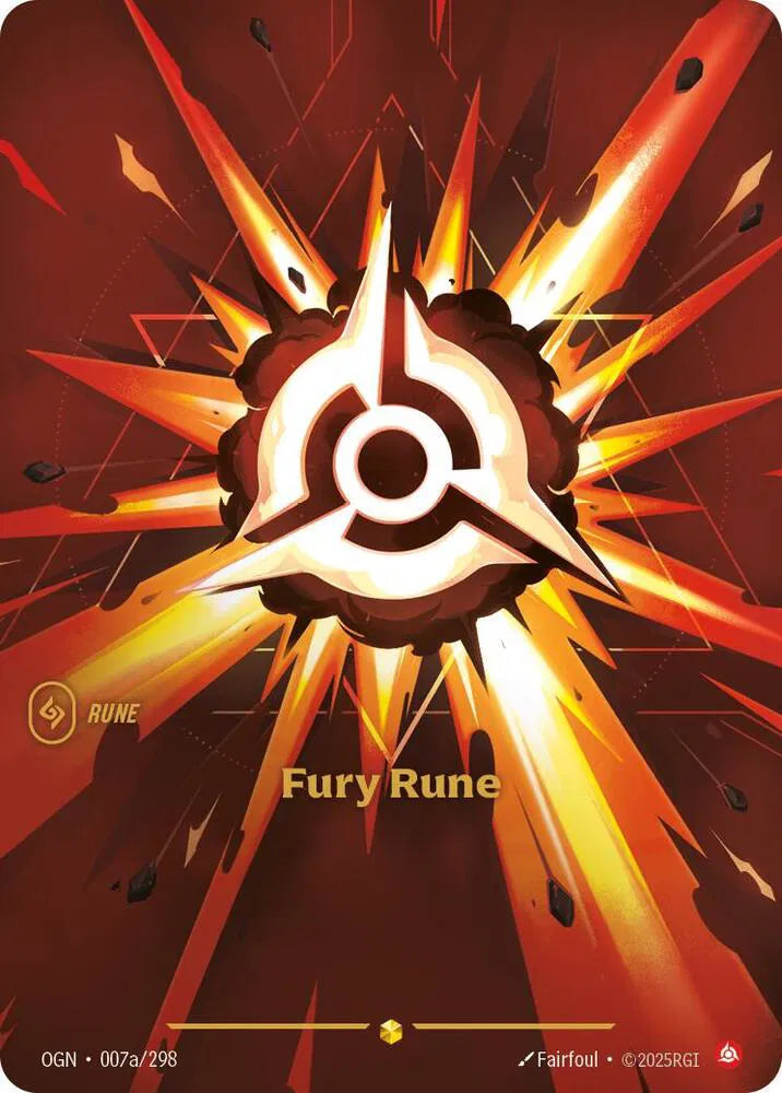 #R01a Spirit Forged - Fury Rune