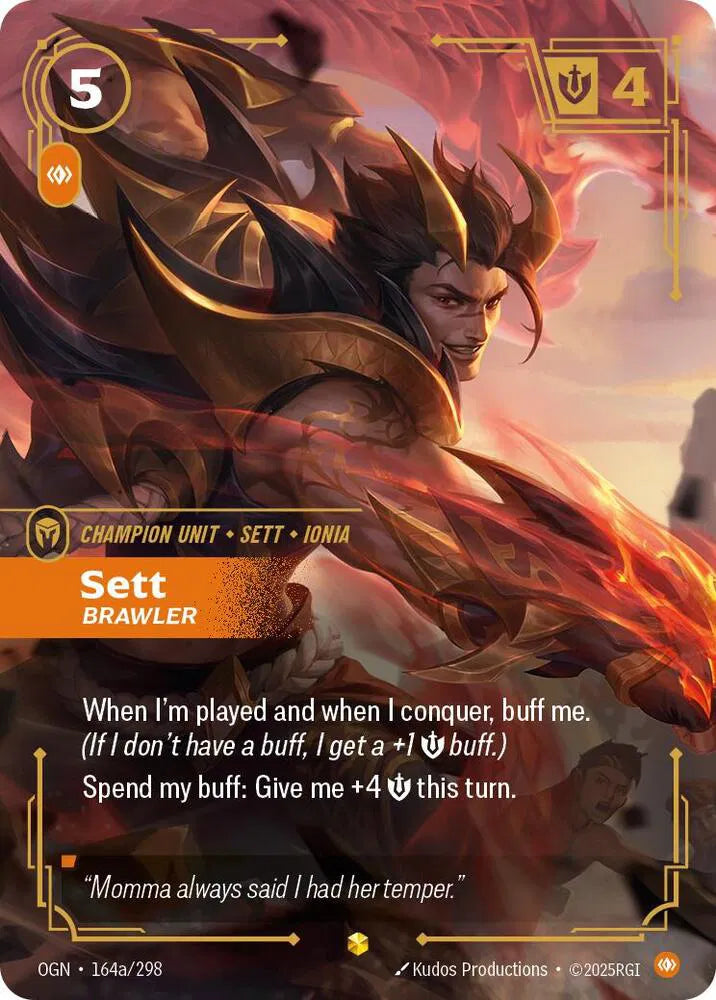 #164a Origins - Sett - Brawler