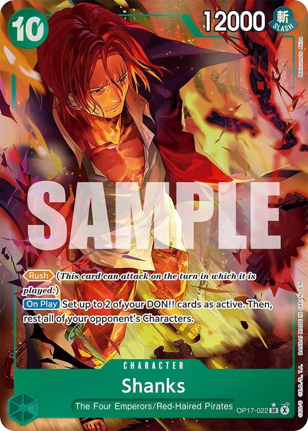 #OP-17-022 (Alt Art)  The Worlds Strongest Warriors - Shanks