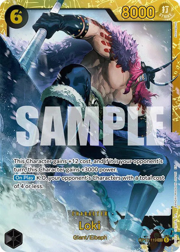 #OP-17-119 (SEC) The Worlds Strongest Warriors - Loki